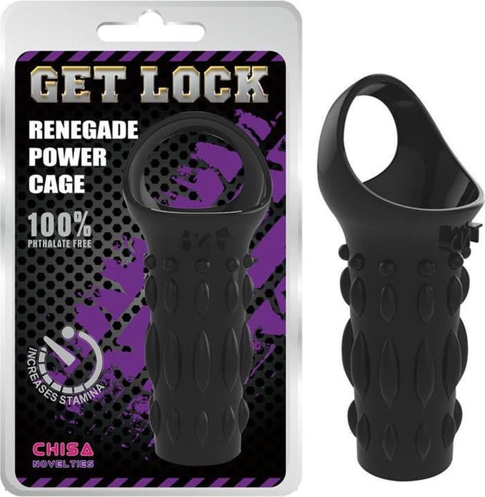 Chisa - Get Lock - Power Cage - Zwart