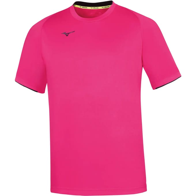 Mizuno Junior T-shirt met mouwen Rosa Flúor - S
