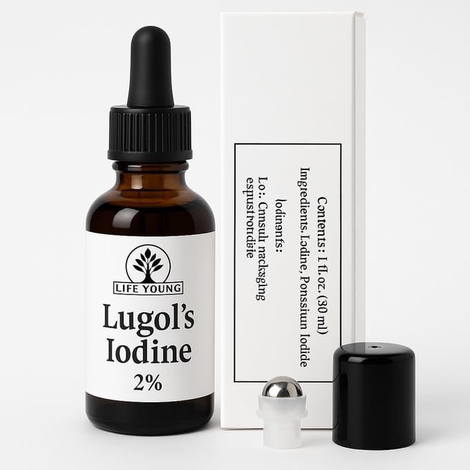 Tuana Kruiden - Lugol Iyot Damla- Lugol Aromel Jodiumdruppels - 5% - DOG09-A