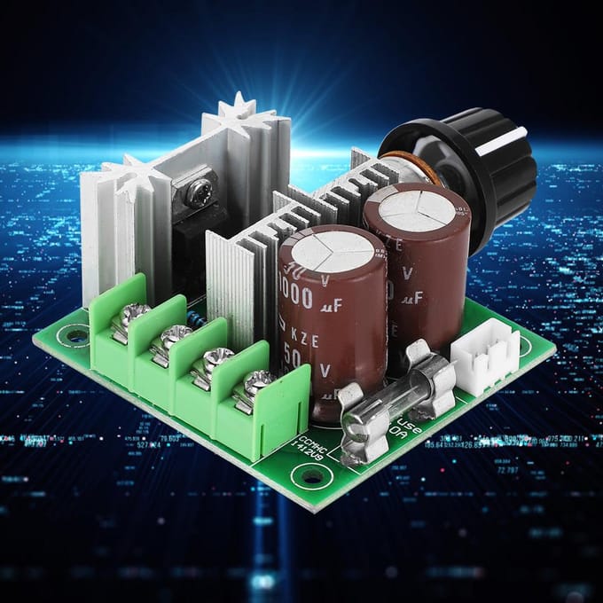 DC Motorregelaar 10A PWM Motor Variabele Snelheidsregelaar Bordmodule 12~40V   minder dan br meer dan (PWM