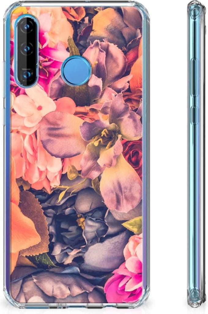 Huawei P30 Lite Case Bosje Bloemen