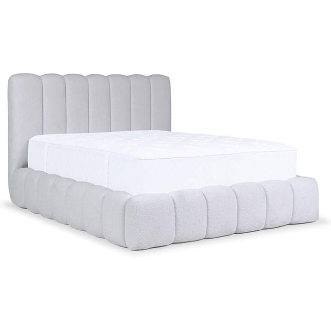Bedframe Chusso bouclé met opbergruimte 140 x 200 cm | NADUVI Collection