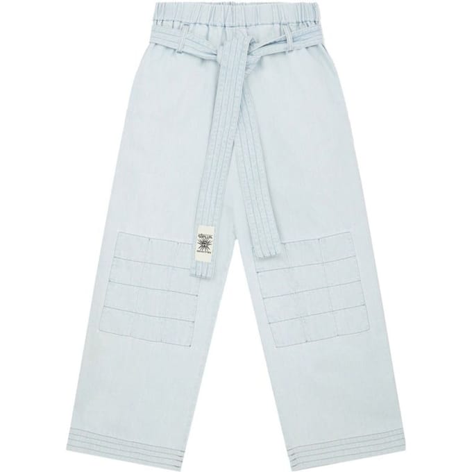 Stella McCartney Blauwe Katoenen Casual Broek