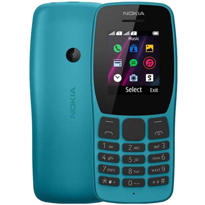 Gereviseerde Nokia Originele Nokia 110 (2019) Dual SIM mobiele telefoon Simple Set