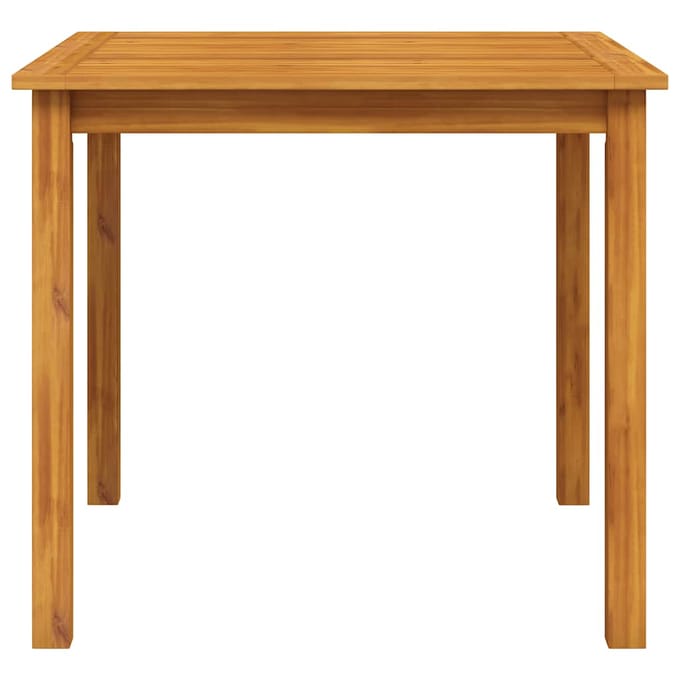 vidaXL - Tuintafel - 85x85x74 - cm - massief - acaciahout