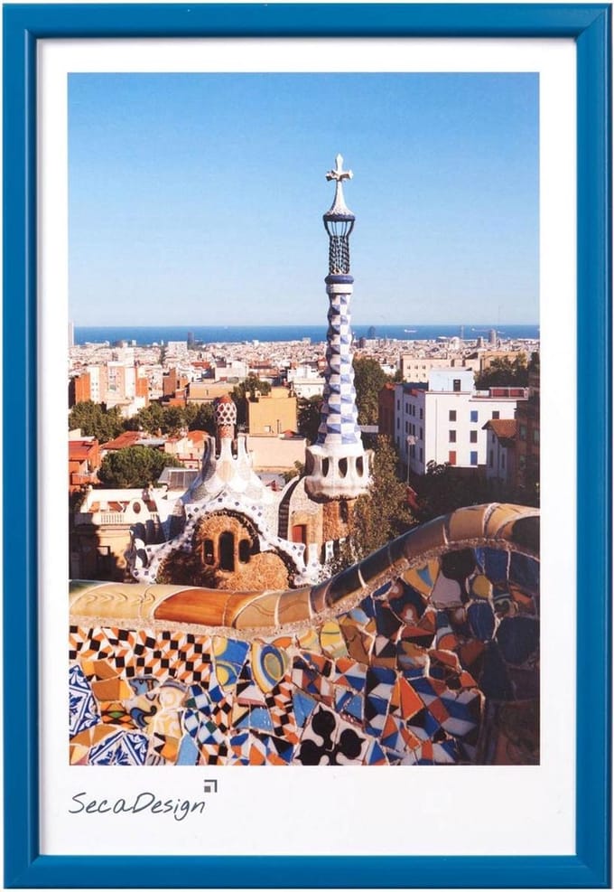 SecaDesign Iris Fotolijst - Fotomaat 10x15 cm - Blauw