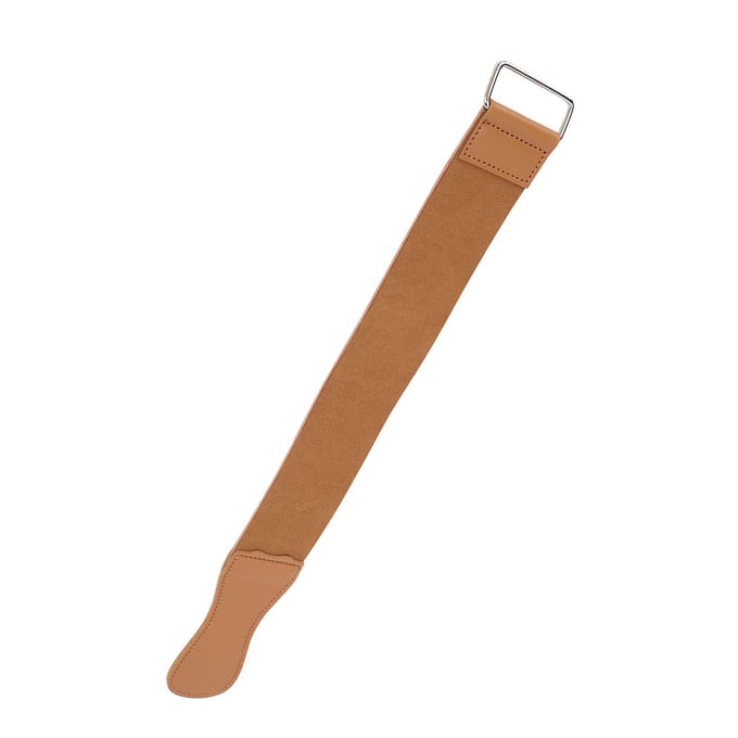 Slijpriem Synthetisch Leer Handig Professioneel Recht Slijpband voor Mannen Kapper brown