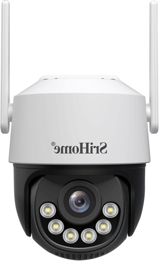 Beveiligingscamera Buiten - IP Camera - Huis Beveiligen - Automatische Tracking - 8MP HD - Wit