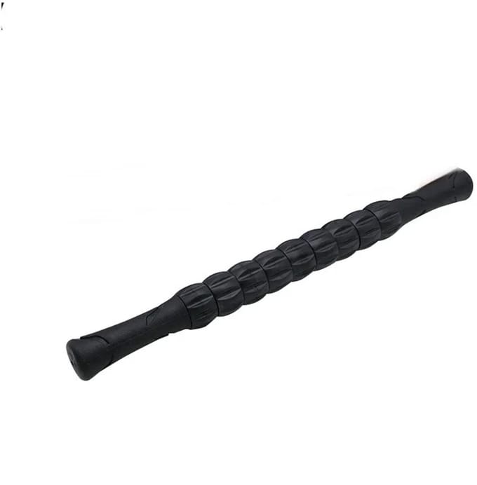 RM Store® - Massage Roller Set - 2 Stuks - Ontspanning - Trigger Points - Deep Relax Massage - Zwart - 44.5 x 4 x 4 cm.