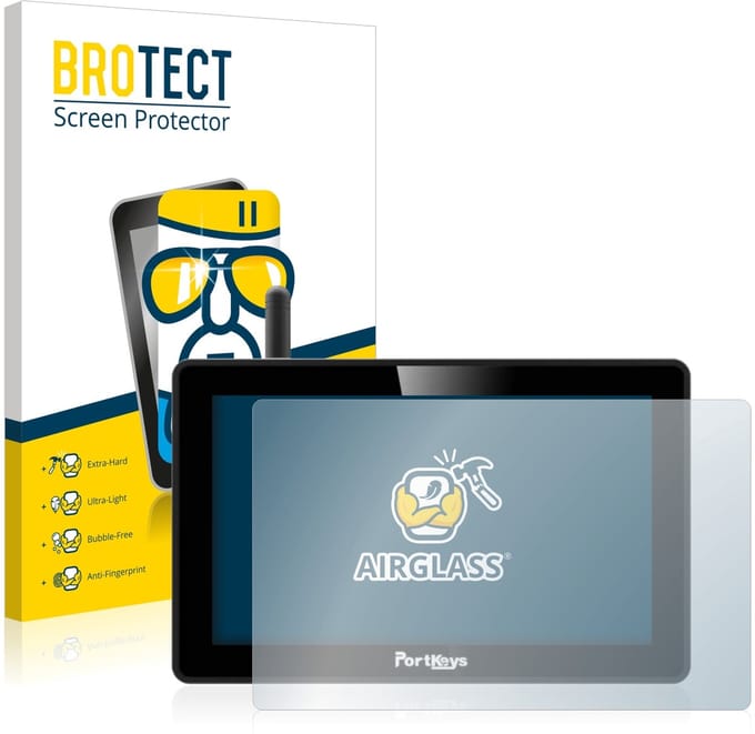 Screenprotector voor Portkeys BM5 WR Beschermglas transparant