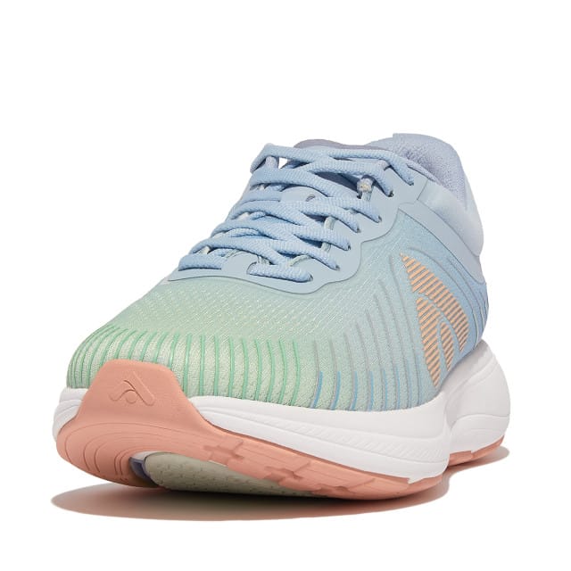 FitFlop FFRUNNER Ombre-Edition Mesh Running Sneakers BLAUW - Maat 37