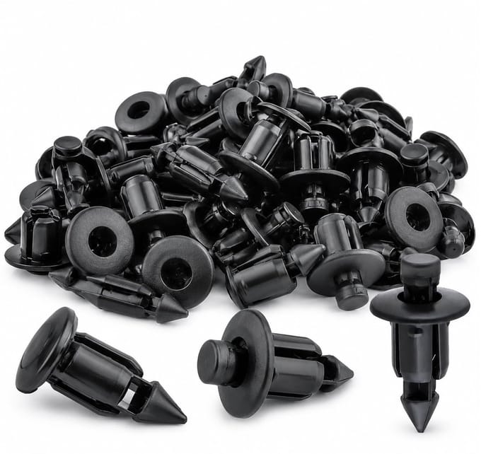Rivets van plastic 6mm voor bevestiging en montage, ideaal voor diverse klussen en projecten