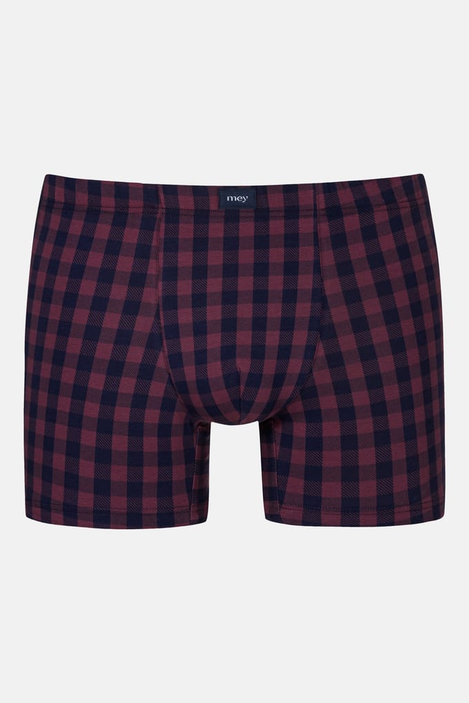 Long Shorty Serie Lumber Grid Yacht Blue