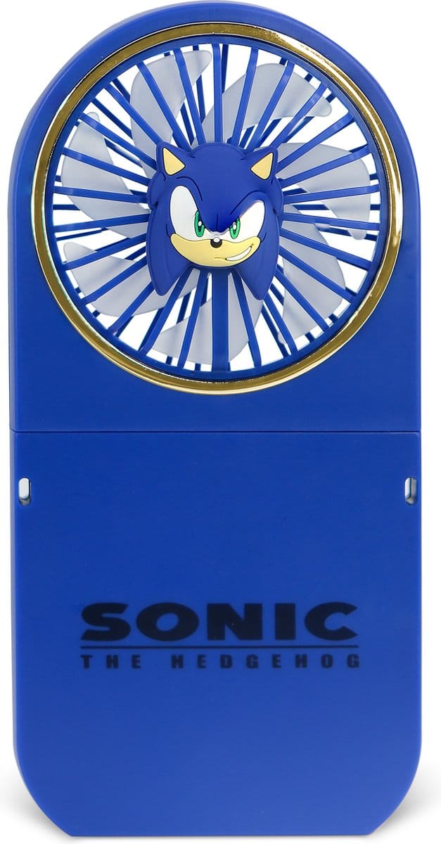 Sonic - ventilator - inklapbaar - twee snelheden - USB-C oplaadbaar - 4 uur gebruiksduur - stil