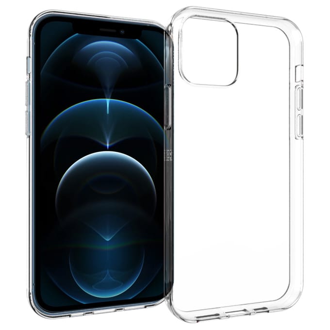 Accezz Hoesje - Geschikt voor Apple iPhone 12 Pro Max - Clear Backcover - Transparant
