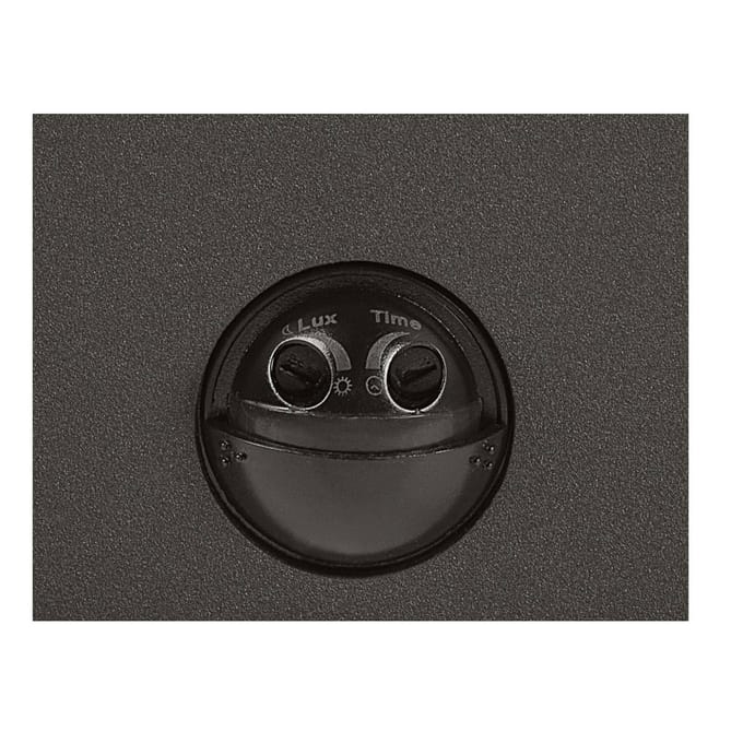SLV Grafit buitenwandlamp cilindrisch met sensor