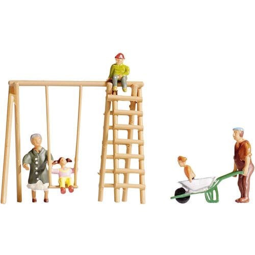 NOCH 15589 H0 Grootouders en kleinkinderen figuren Geverfd, Staand