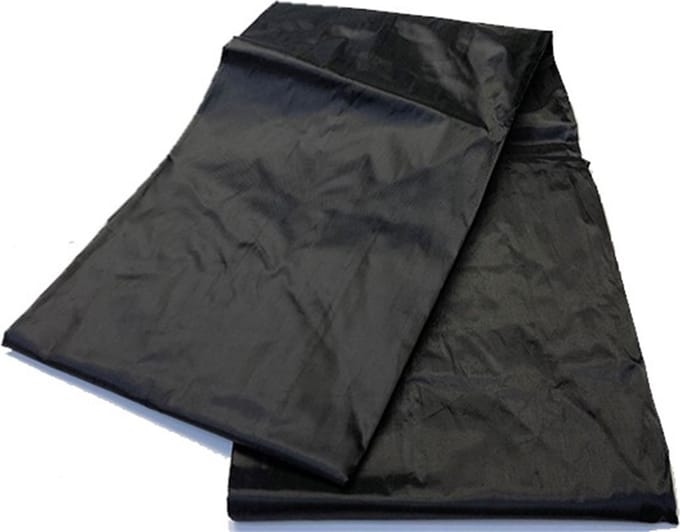 TopTable Afdekzeil Pool & Airhockey Nylon met Elastiek Zwart 7ft