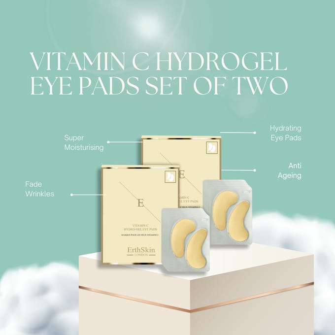 ErthSkin London 2x Vitamine C Hydrogel-oogpads
