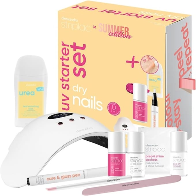 Alessandro Striplac UV Colour Starter Set Dry Nails Summer Edition Nagelsets Dames