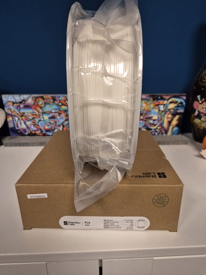 Bambu Lab PLA basic - Jade White (1kg)