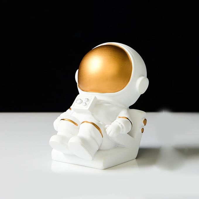 Astronaut Kersthangers Ruimtevaarder Beeldje Standbeeld Model voor Huis Boekenkast Bureau Decoratie MYY2020-4A