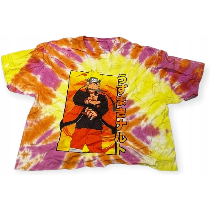 Crop top dames Spencer's NARUTO M yellow