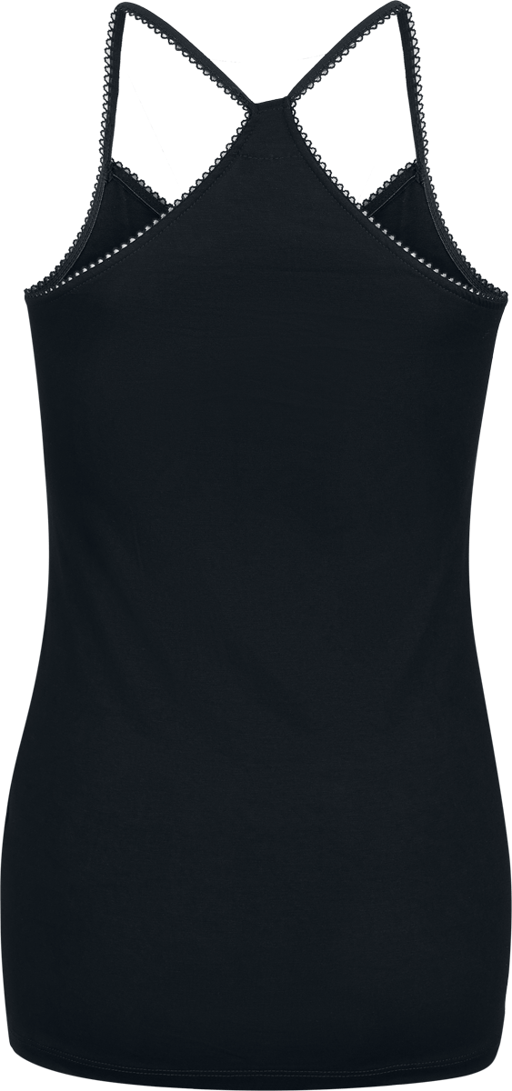 Electric Callboy Spray Smile Dames Top - zwart - M