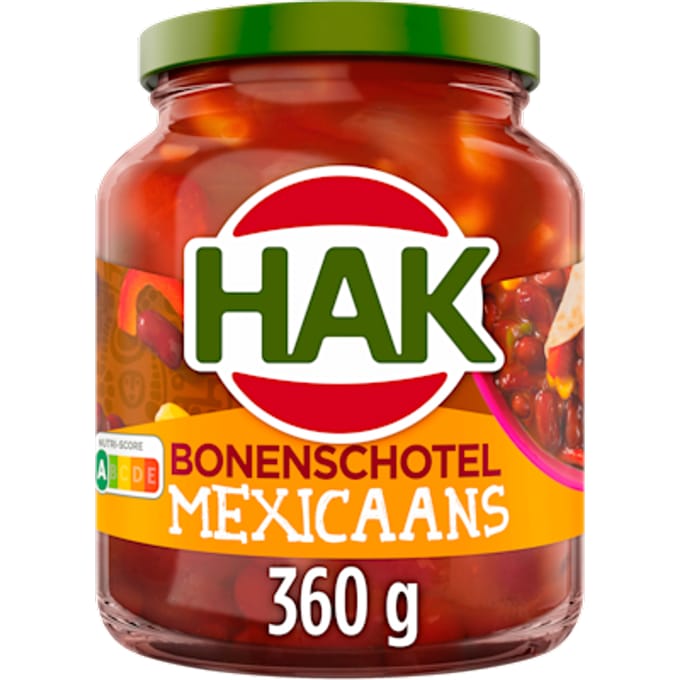Bonenschotel Mexicaans met mais