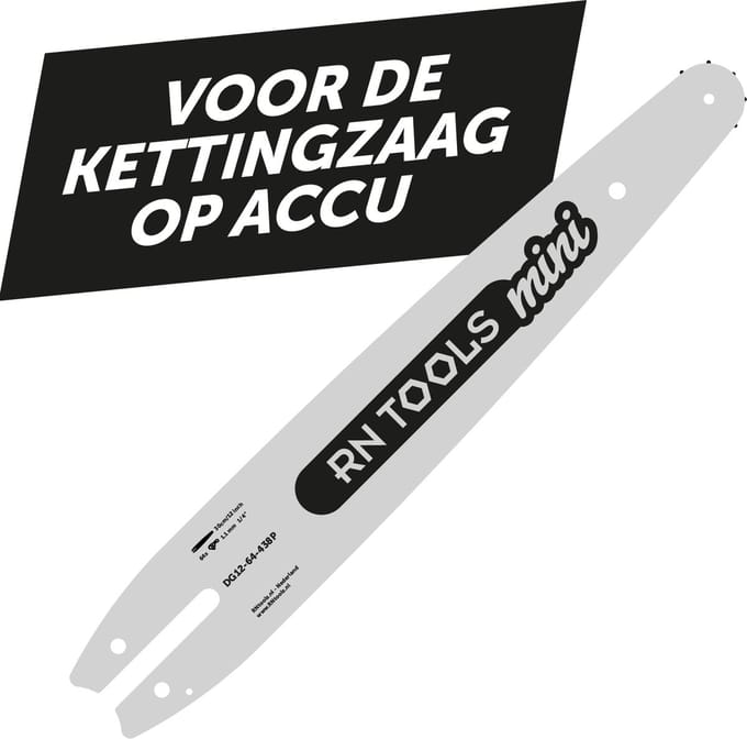 RNtools Kettingzaagblad 30 cm 1/4 1.1 mm Mini - o.a. Stihl