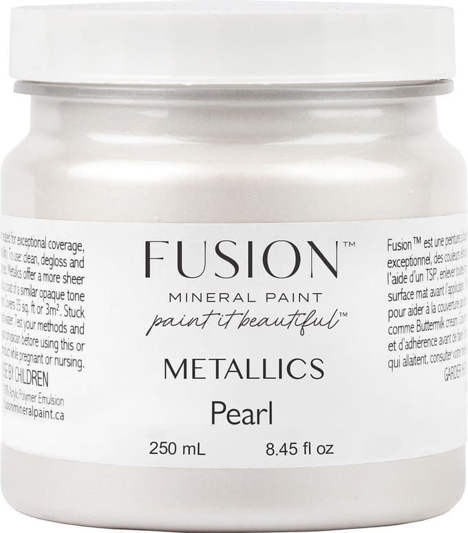 Fusion Metallic Paint - Meubelverf - Acrylverf - Pearl - parelmoer - 250 ml