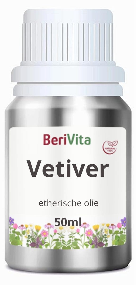 Vetiver Olie 50ml - Pure Etherische Olie van Vetiver Plant