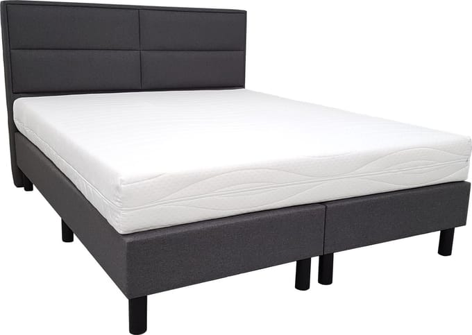 Boxspringset Mercury - 140x200cm - 2-persoons - met pocketvering matras