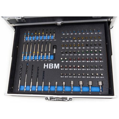 Professionele 20V 2.0AH Accuboormachine met 100 Delige Accessoiresset
