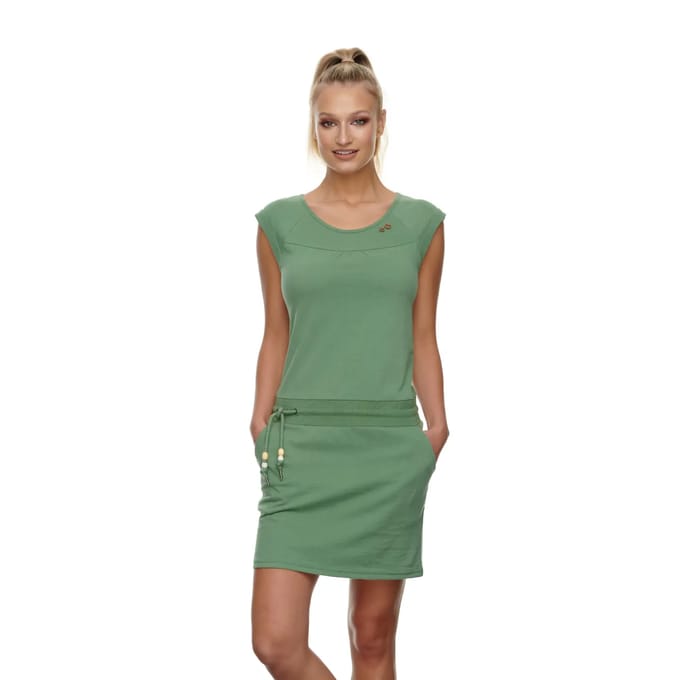 Ragwear jurk penelope Groen-S (36)