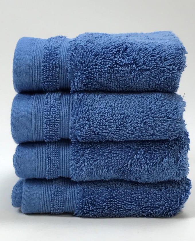 Maui gastendoek Deep Sea Blue blauw (per 4 stuks verpakt)