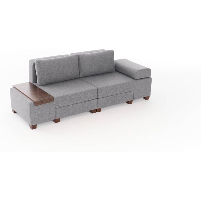 3-zitsslaapbank Perenna linnen | Kalune Design