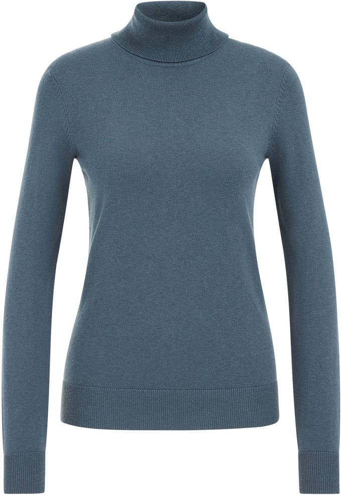 WE Fashion Knitted Pullover Greyish Blue Taglia: S | Maglie a manica lunga Outlet | Donna | Blu
