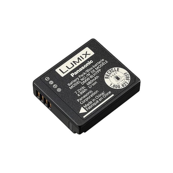 Camera-accu Panasonic DMW-BLH7E, DMW-BLH7 7.2 V 680 mAh DMW-BLH7E