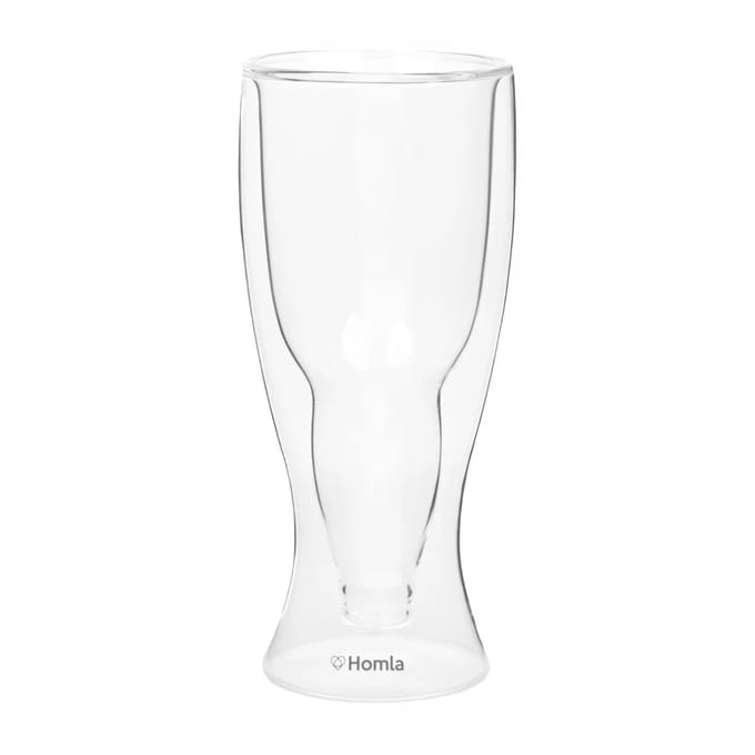 Homla Alcole Bierglas 0,5L Dubbelwandig - Uniek Bierglas