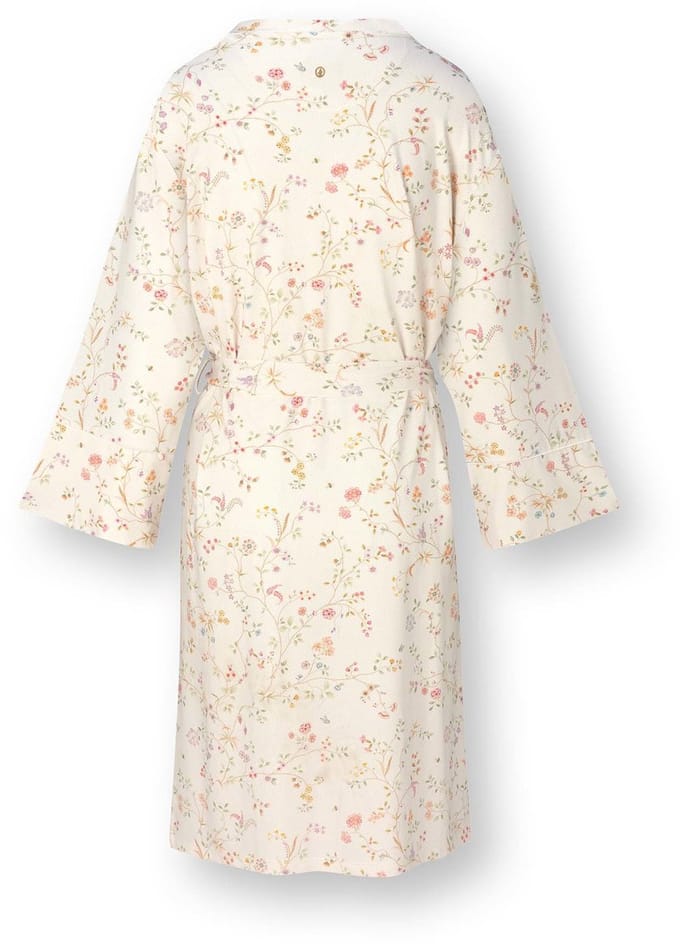Pip Studio - Naomi Kimono Dames - Loungewear - Little Delhi - Gebroken wit - M