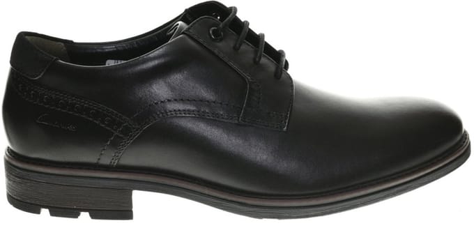 Clarks Emmet Plain Zwart maat 40