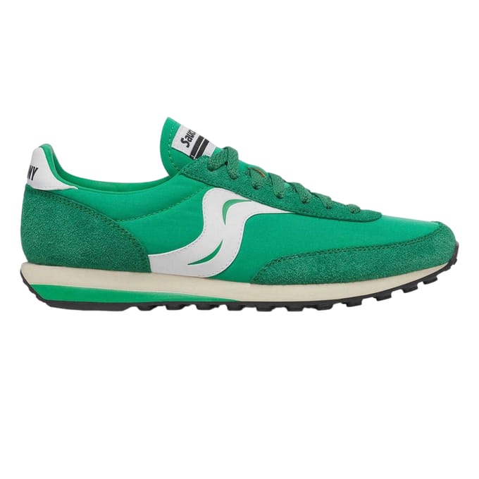 Saucony Dames 80 suède sportschoenen (Groen)