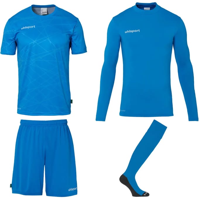 Set kinderkeeperstrui, -short en -sokken Uhlsport Prediction