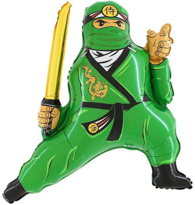 Folieballon - Groene Ninja