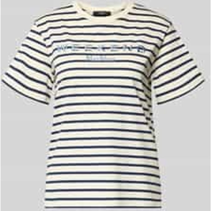 relaxed fit T-shirt van puur katoen model 'BORA'