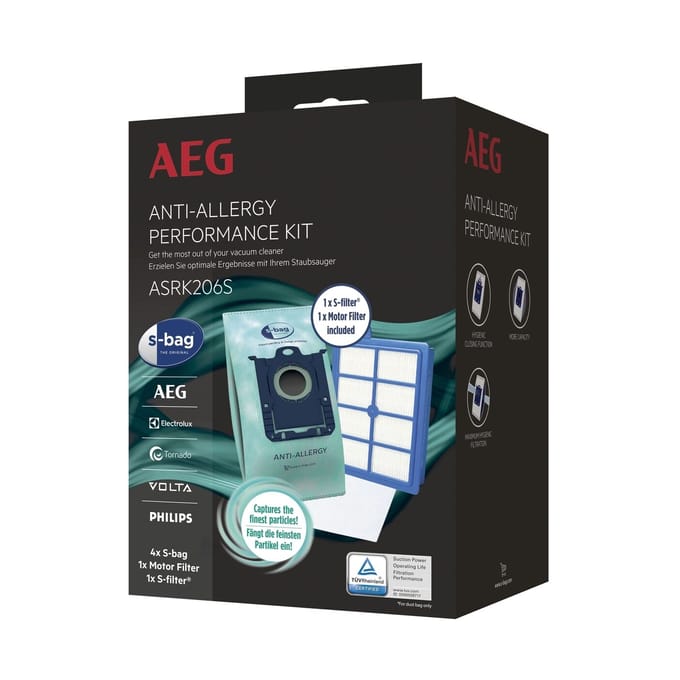 AEG ASRK206S Kit with 4ANTI Allerg 9009238446