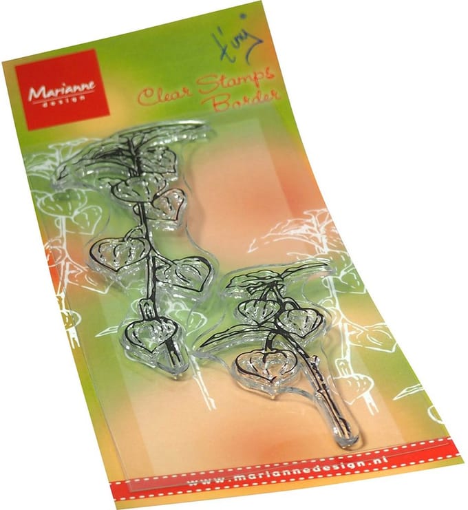 Marianne Design Clear Stamps Tiny's border - Lantern Plant