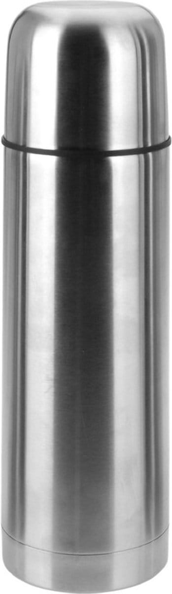 Thermosfles - RVS - 750 ml - isoleerfles - zilverkleurig