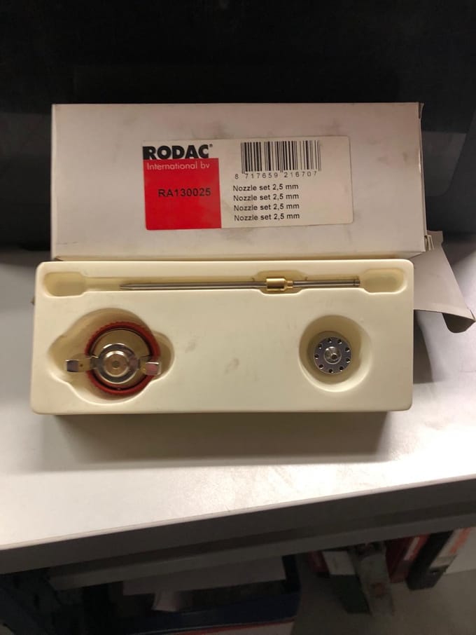 Rodac nozzle set 2.5mm ra130025